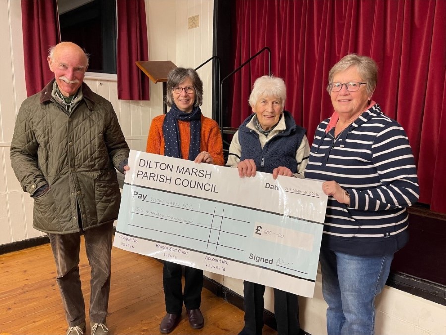 Holy Trinity Presentation cheque photo